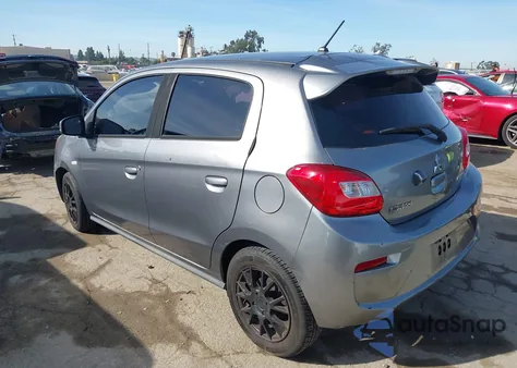 2018 Mitsubishi Mirage Es из США, поврежденный, VIN ML32A3HJ7JH000426